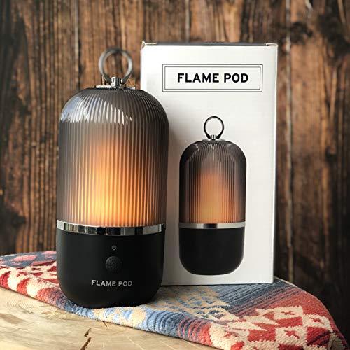 FLAME POD ( フレイムポッド ) LEDランタン 防水 ゆらぎのある光 USB充電 15時間連続使用 暖色 グランピング べランピング｜gronlinestore｜02