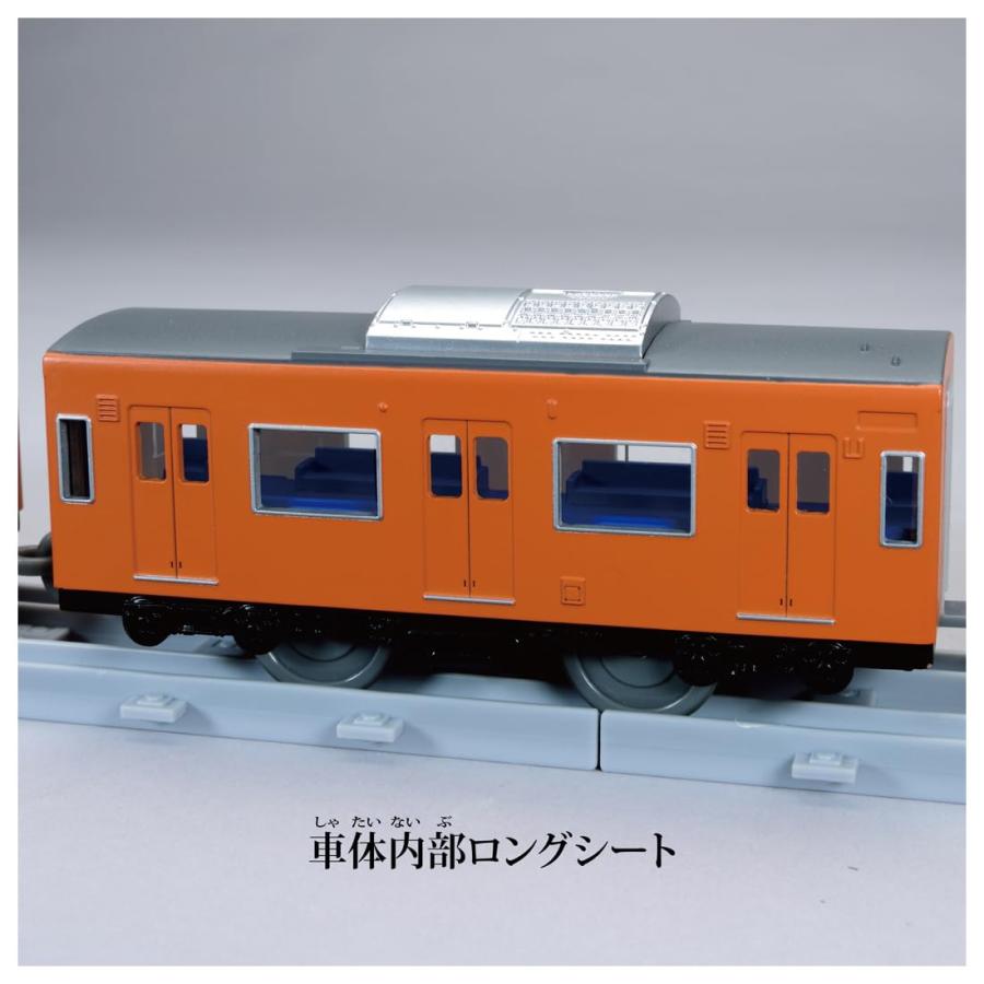 タカラトミー プラレール リアルクラス 201系通勤電車 (JR西日本・オレンジ)｜gronlinestore｜03