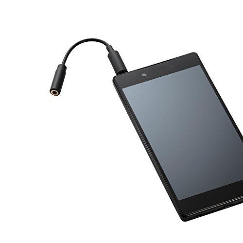 エレコム スマートフォン用 アンテナケーブル 0.1m ブラック MPA-35AT01BK｜gronlinestore｜02