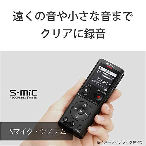 ソニー ICレコーダー 4GB 薄型・軽量/Sマイク・システム / 最大22時間連続使用 クリアボイス機能搭載 シルバー ICD-UX570F｜gronlinestore｜05