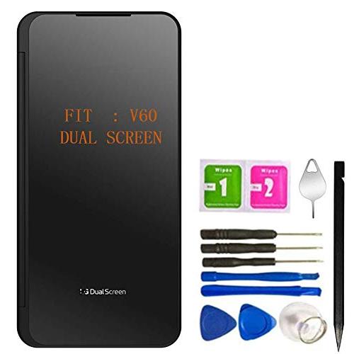 COCOPARTS V60 ThinQ デュアルスクリーンガラス交換用 LG V60 ThinQ 全 