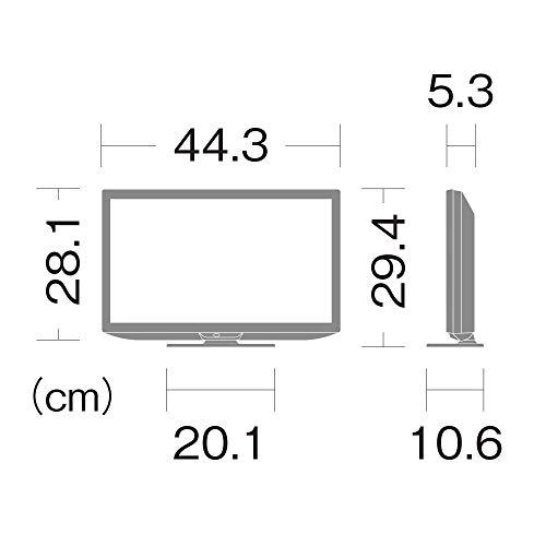シャープ 19V型 液晶 テレビ AQUOS 2T-C19DE-W ハイビジョン 外付けHDD裏番組録画対応 2021年モデル ホワイト ホワイト 2T C19DE