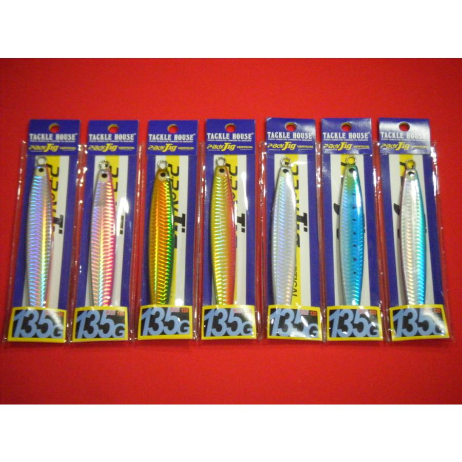 TACKLE HOUSE タックルハウス ピーボーイジグ・バーチカル 135g TACKLE HOUSE タックルハウス ピーボーイジグ・バーチカル 135g