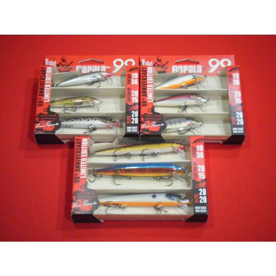 ラパラ 90周年Rapala 90th Anniversary ルアーセット RaPaLa（ラパラ） 90周年記念ルアーキット RaPaLa LURE KIT 90TH