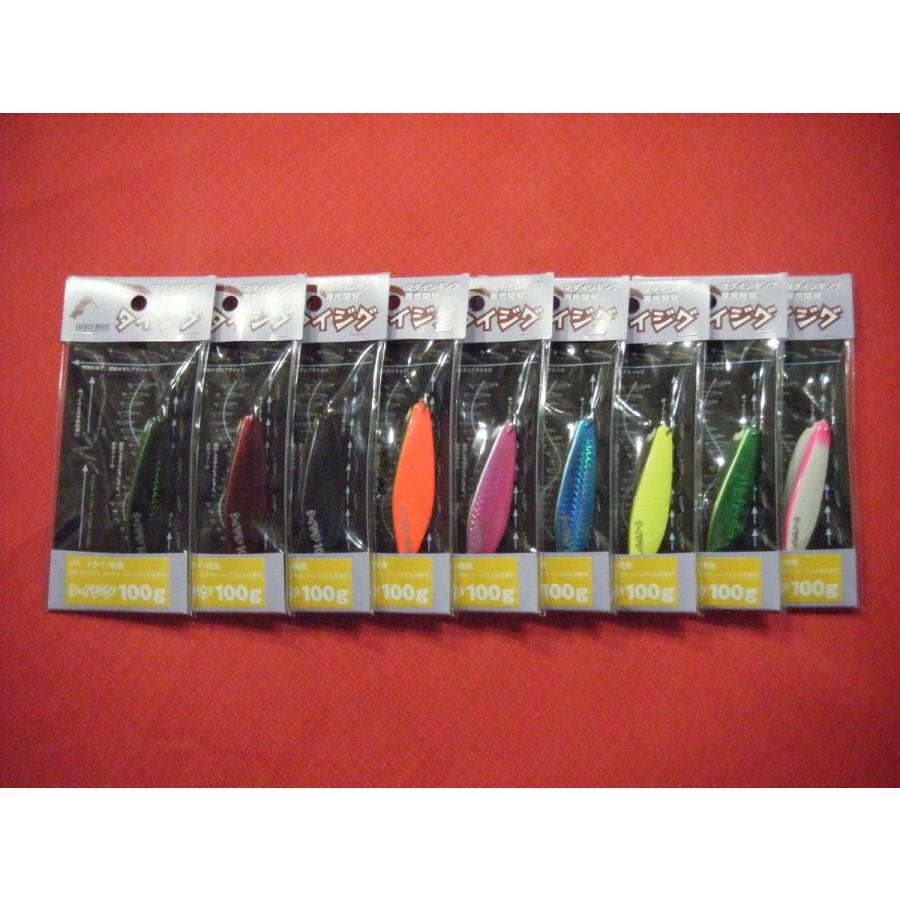 タックルハウス　タイジグ 60g 80g 100g セット TACKLE HOUSE（タックルハウス） タイジグ 100g TACKLE HOUSE TAI JIG