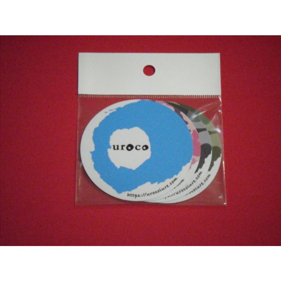 ウロコ ステッカー4枚セット メール便可 uroco STICKER 4pcs/pack 