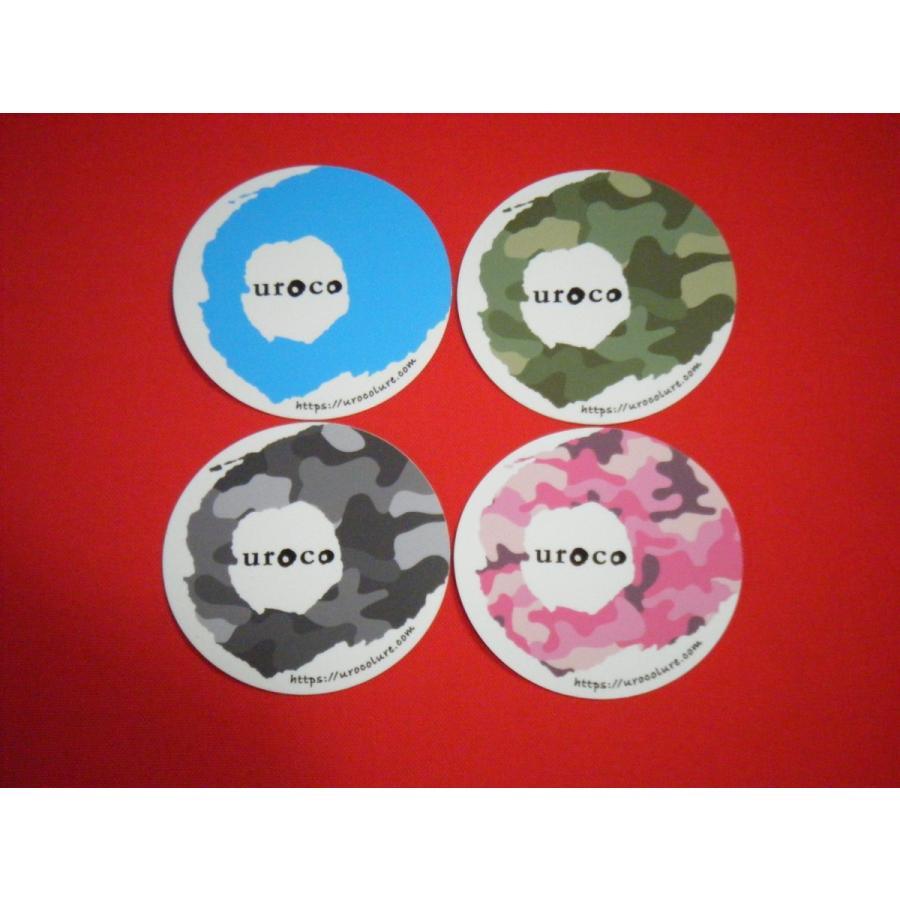 ウロコ ステッカー4枚セット メール便可 uroco STICKER 4pcs/pack 
