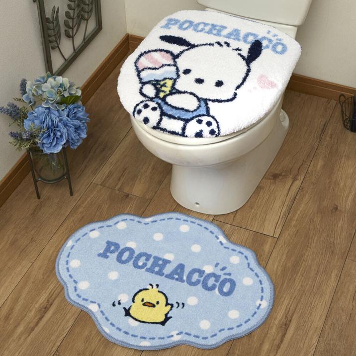 ポチャッコ トイレカバー マット 2点セット フタカバー 便座カバー トイレマット キャラクター かわいい sb536s グルーヴプラン Yahoo 店 通販 Yahoo ショッピング