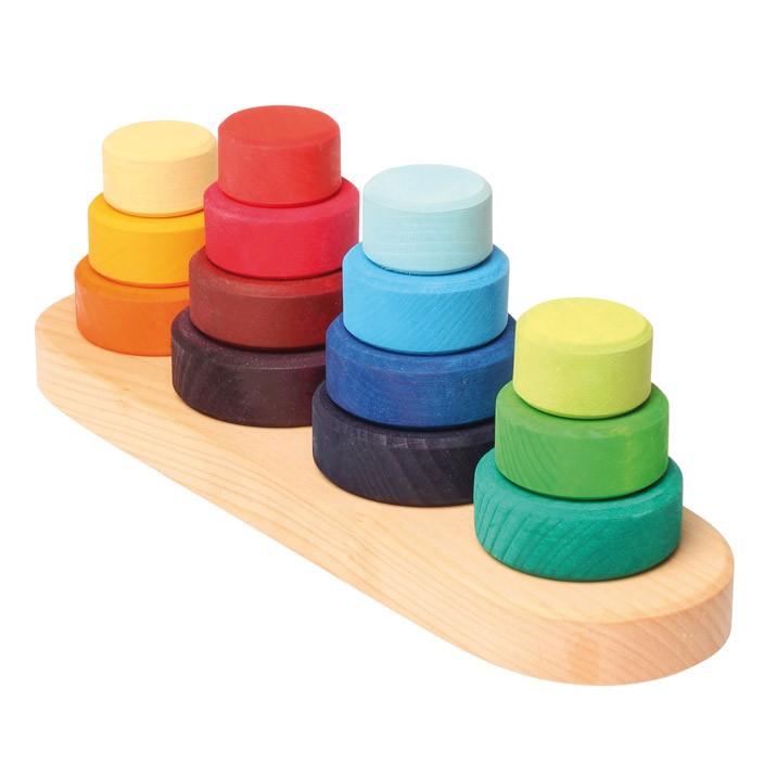 グリムス社 木のおもちゃ ドイツ製 ｇｒｉｍｍｓ 木製ファブート 積木 色分け形遊び 木製玩具 知育玩具 Brgm グルーヴプラン Yahoo 店 通販 Yahoo ショッピング