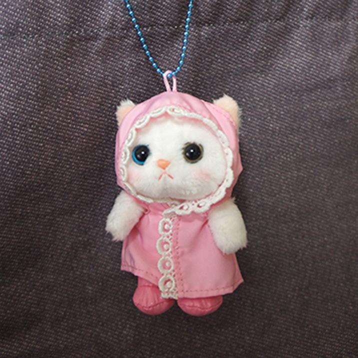 Jetoy ジェトイ Choochoo本舗 猫雑貨 猫のぬいぐるみ 雨ふりピンク マスコット キーホルダー ねこ オッドアイ かわいい ふわふわ Chax090mus グルーヴプラン Yahoo 店 通販 Yahoo ショッピング