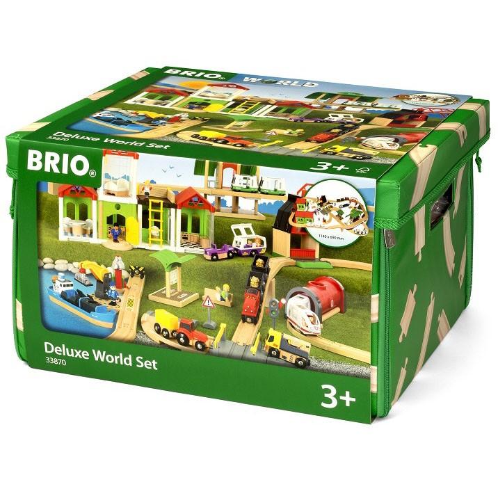 Brio ブリオ 木のおもちゃ Brioワールドセット 列車 収納ボックス付 知育玩具 陸橋 駅 トンネル Imbr グルーヴプラン Yahoo 店 通販 Yahoo ショッピング