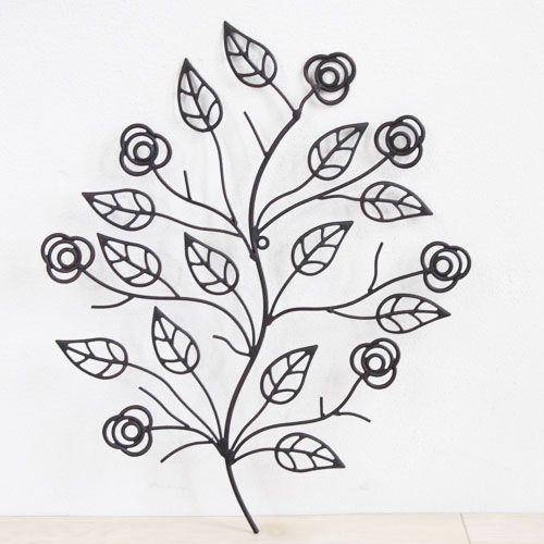 ガーデンオーナメント アイアンウォールデコレーション バラ 壁飾り インテリア雑貨 玄関 庭 飾り ガーデニング 雑貨 Mu6846 グルーヴプラン Yahoo 店 通販 Yahoo ショッピング