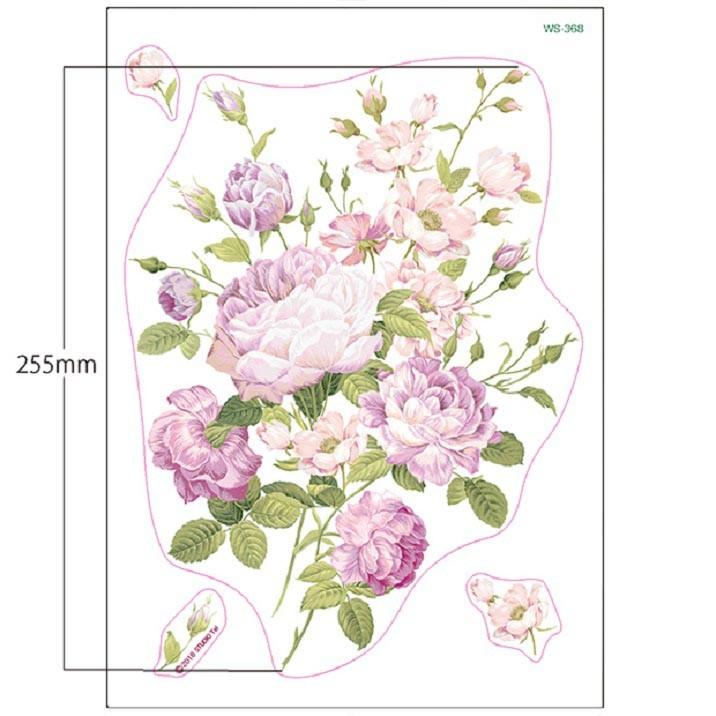 ウォールステッカー ハウスジーダ ブルームーン バラブーケ 薔薇 ローズ 壁紙インテリアシール 壁飾り インテリア雑貨 模様替えに Hausgida Saniws368 グルーヴプラン Yahoo 店 通販 Yahoo ショッピング
