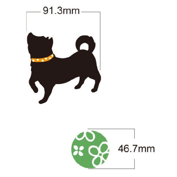 ウォールステッカー ハウスジーダ 柴犬と四葉のクローバー シルエット 壁紙インテリアシール 壁飾り インテリア雑貨 模様替えに Hausgida Sanpws138 グルーヴプラン Yahoo 店 通販 Yahoo ショッピング