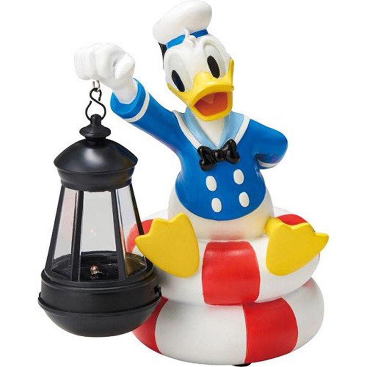 ソーラーライト ドナルド 光センサー付き 防雨仕様 太陽光 Led ソーラー ディズニー 屋外照明 ガーデンライト 庭園灯 Stsdd2102 キャラクター 店 かわいい インテリア置物 グルーヴプラン 専門モールです