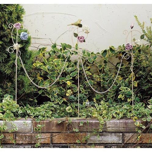 薔薇チェーンピック ローズと小鳥 アイボリー バラ 庭 花壇 飾り ガーデニング Stsi2142iv660 グルーヴプラン Yahoo 店 通販 Yahoo ショッピング