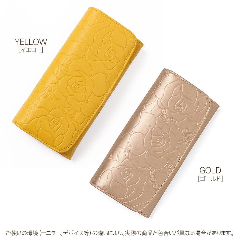 長財布 財布 レディース 牛革 本革 レザー カメリア ロング 長財布 財布 レディース 牛革 本革 レザー カメリア ロング