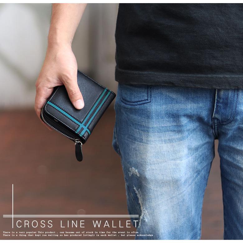 財布 メンズ 二つ折り ブランド ファスナー 薄型 中学 男子 プレゼント Wallet Dl 1042 お財布専門店ジージー 通販 Yahoo ショッピング