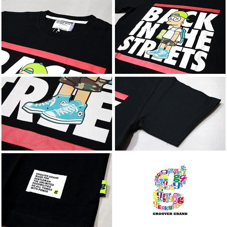 Tシャツ 半袖 メンズ プリント おしゃれ ロゴ ブランド ストリート系 ファッション ダンス 衣装 B系 Xl Gg お財布専門店ジージー 通販 Yahoo ショッピング