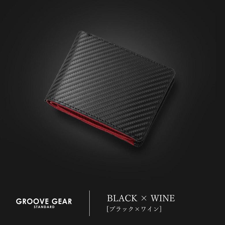 財布 メンズ 二つ折り財布 カーボンレザー レザー シルバー ブラック ネイビー 人気 かっこいい おしゃれ デザイン Ggs 1006 お財布専門店ジージー 通販 Yahoo ショッピング