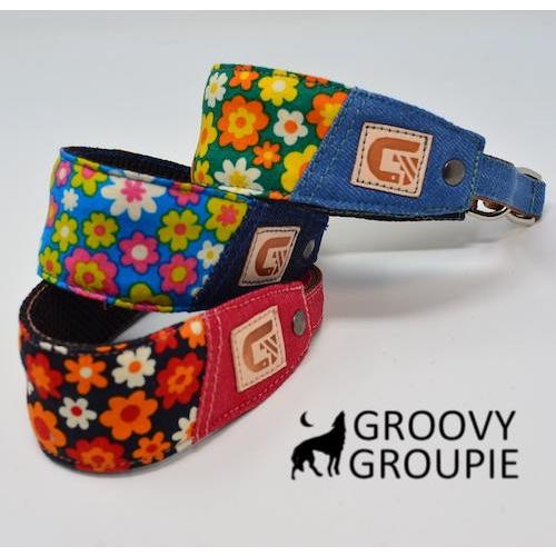レトロ風花柄 ハーフチョーク 大型犬用 ゴールデンレトリーバー ラブラドールにぴったり Ch18l Groovygroupie With Dog 通販 Yahoo ショッピング
