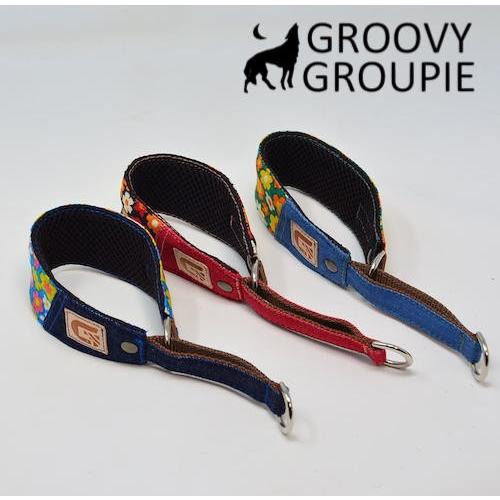 チワワなど超小型犬に ソフトクッション付きで優しい レトロ風花柄 ハーフチョーク Ch18ss Groovygroupie With Dog 通販 Yahoo ショッピング