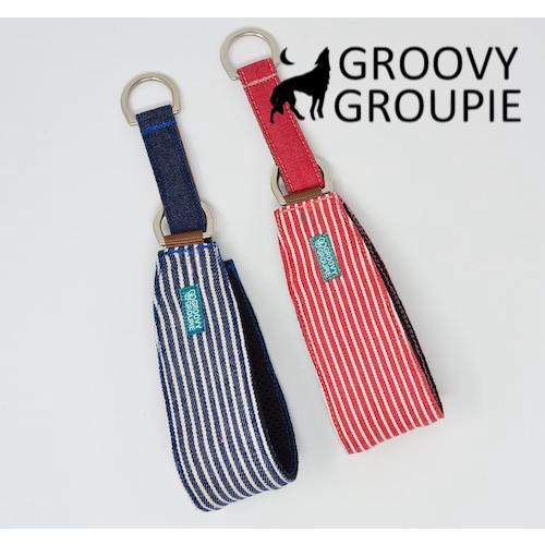 ハーフチョーク 小型犬 S 幅広 首輪 に変更可能 【 ヒッコリー