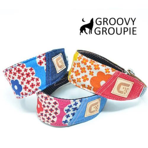 花柄プリント ハーフチョーク 中型犬用 サルーキー ウィペットにぴったり Ch7m Groovygroupie With Dog 通販 Yahoo ショッピング