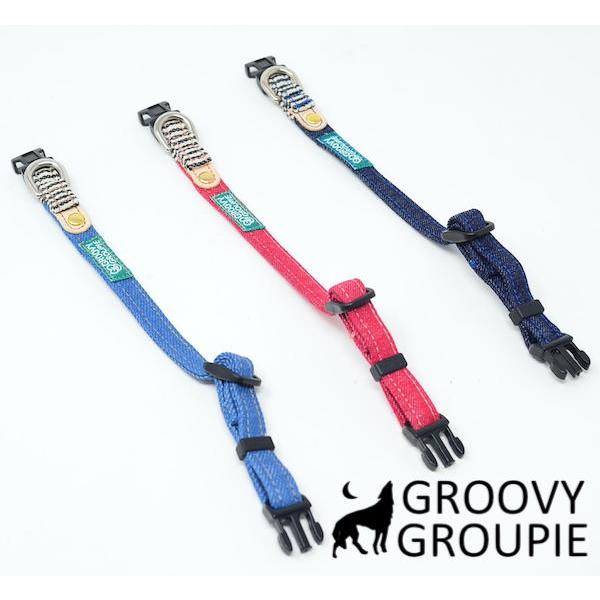 首輪 超小型犬 やわらか【 XXS15cm から 1キロ以下 対応 】 デニムと