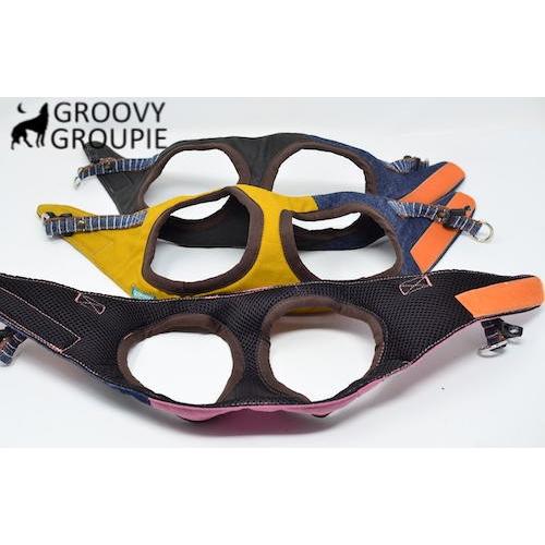 ツイル＆デニム 【大きめ小型犬用Mサイズ】 ソフトベスト型 ボディ