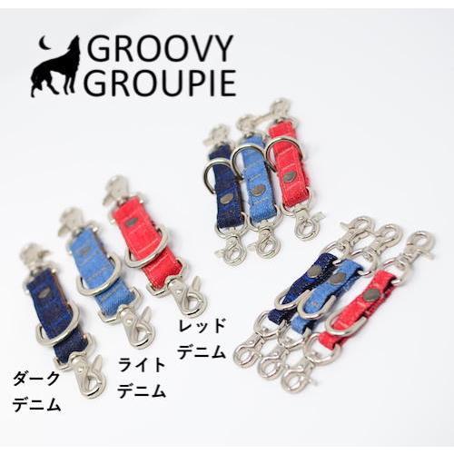 すっぽ抜け防止 首輪とハーネスとリードをまとめる デニムのジョイントリード レバーナスカン使用 Sサイズ 小型犬用とmサイズ 中 大型犬用 Jl 2 Groovygroupie With Dog 通販 Yahoo ショッピング