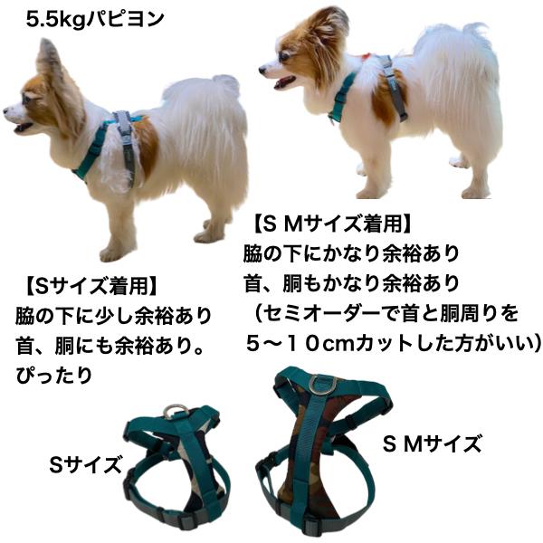 小型犬・中型犬】抜けにくいY型ハーネス 【自分だけのデザインに
