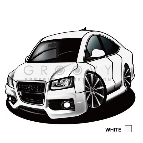 車好き プレゼント アウディ A5 車 イラスト 版高級フレーム グルービー Audi Audi ステッカーも追加ok パーツ グッズ アクセサリー Aud A5 車イラストの専門店 Groovy 通販 Yahoo ショッピング