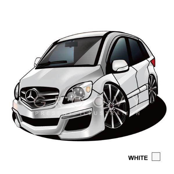 メルセデス ベンツ B Class W245 車 イラスト 2l版 グルービー Mercedes Benz W 245 ステッカーも追加ok パーツ グッズ アクセサリー Ben Bw245 2l 車イラストの専門店 Groovy 通販 Yahoo ショッピング