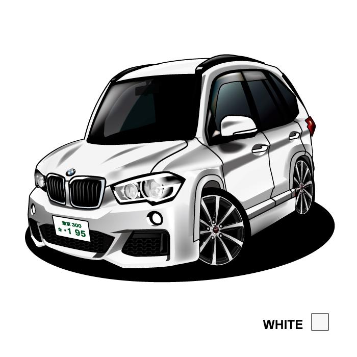 車好き プレゼント BMW X1 F48 M スポーツ 車 イラスト A4版フレーム