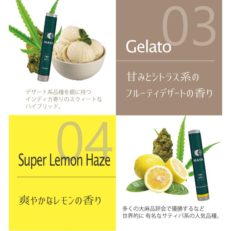 CBG CBD Super Lemon Haze 2本セット 1.0ml ＊19
