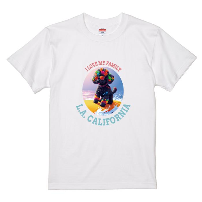 愛犬 名入れ Tシャツ 犬 トイプードル ブラック プードル 選べる