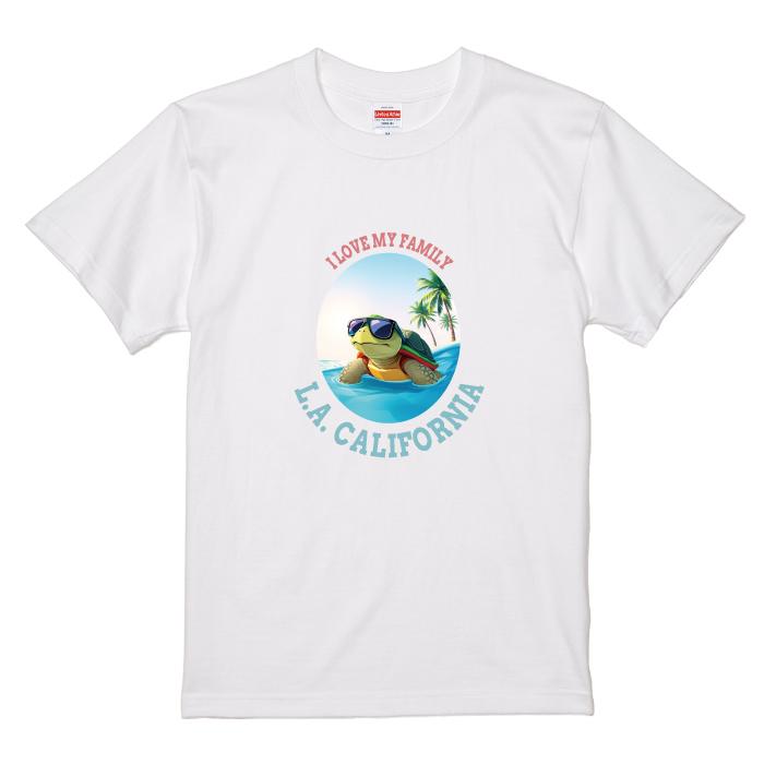 United Athle（ユナイテッドアスレ） 亀 動物 Tシャツ 半袖 カメ かめ