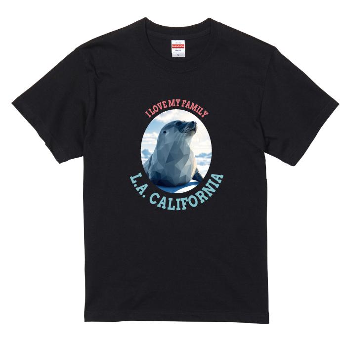 United Athle（ユナイテッドアスレ） アザラシ 動物 Tシャツ 半袖