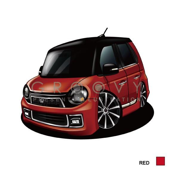 1/18 N-ONE　プレミアムツアラーLパッケージ　ミニカー　レッド/ブラック 車好き プレゼント ホンダ N ONE エヌワン プレミアムTourer 車