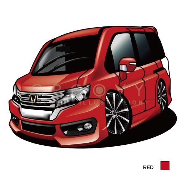 車好き プレゼント ホンダ ステップワゴン RK5 spada 車 ポスター