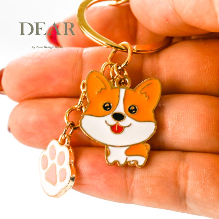  bettycorgi コーギー犬　バッグチャーム　キーホルダー コーギー キーホルダー 失礼しますワン！コーギー 犬 いぬ チャーム