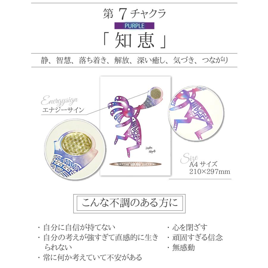 ココペリ チャクラ アート 調和 お守り 開運 幸運 金運 恋愛 運気 アップ イラスト かわいい 人形 起業 仕事 成功 本物 正規品 グッズ ポスター おしゃれ 風水 Koko 7arts2 車イラストの専門店 Groovy 通販 Yahoo ショッピング