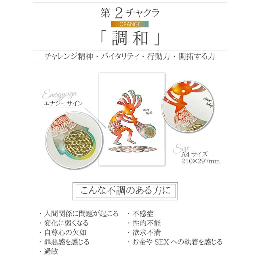 ココペリ チャクラ アート 知恵 お守り 開運 幸運 金運 恋愛 運気 アップ イラスト かわいい 人形 起業 仕事 成功 本物 正規品 グッズ ポスター おしゃれ 風水 Koko 7arts7 Care Design ヤフー店 通販 Yahoo ショッピング