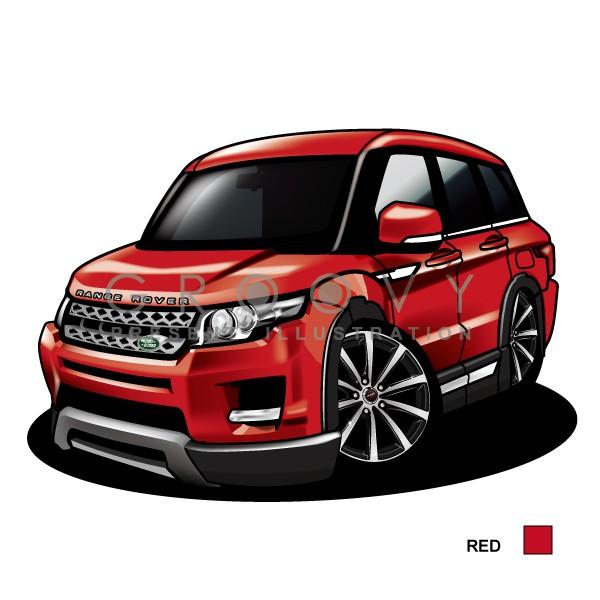 車好き プレゼント ランドローバー レンジローバー イヴォーク