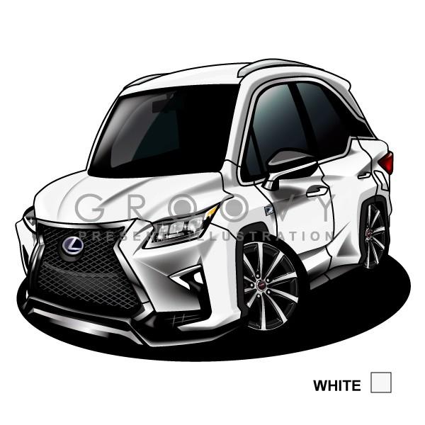 車好き プレゼント レクサス RX 450h FSPORT 車 ポスター カレンダー