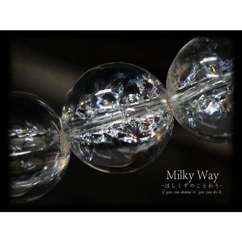 MillkyWay ミルキーウェイ ほしくずのことわり 数珠 水晶 クリスタル