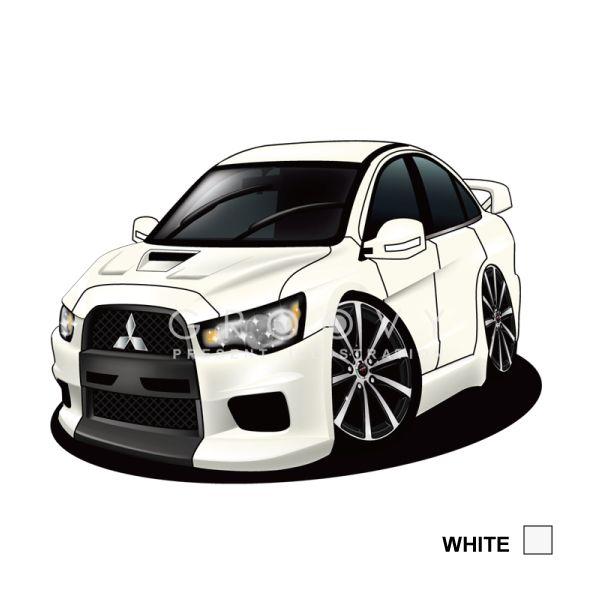 ★ランサーエボリューション好きな方！必見★I～X ポスター10枚セット[非売品] 車好き プレゼント 三菱 ランサー エボリューション 10 車 イラスト 2L