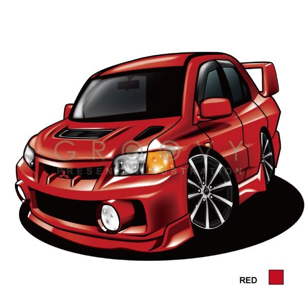 車好き プレゼント 三菱 ランサー エボリューション 4 GSR 車