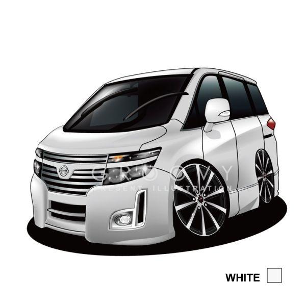 車好き プレゼント 日産 エルグランド 車 ポスター カレンダー 2024 年 グルービー ニッサン ELGRAND elgrand アート パーツ アクセサリー｜groovys｜06